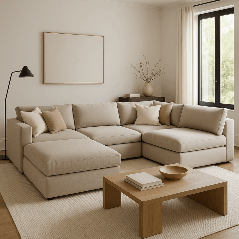 Modular Sectional Sofa for Living Room Designs