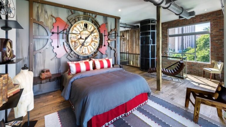 Industrial Bedroom Design Ideas